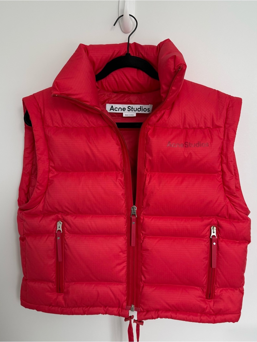 Acne Studios Cropped Puffer Vest